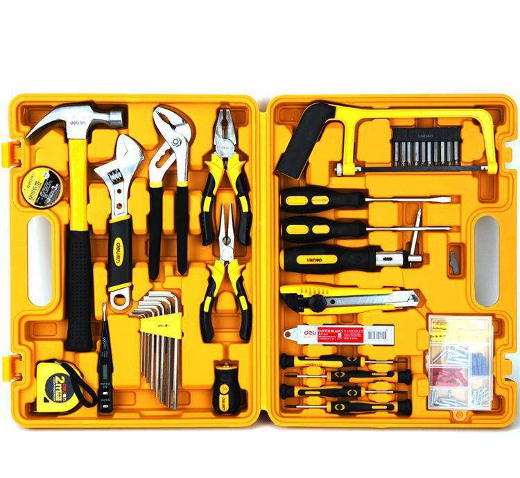 得力53件套工具箱3703